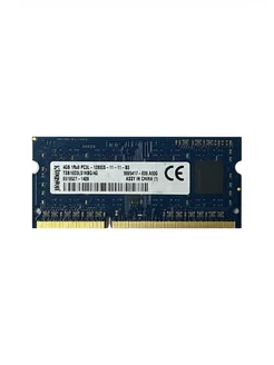 Оперативная память DDR3 4GX1 1600MHz SO-DIMM KINGSTON 287100991 купить за 14 631 ₽ в интернет-магазине Wildberries