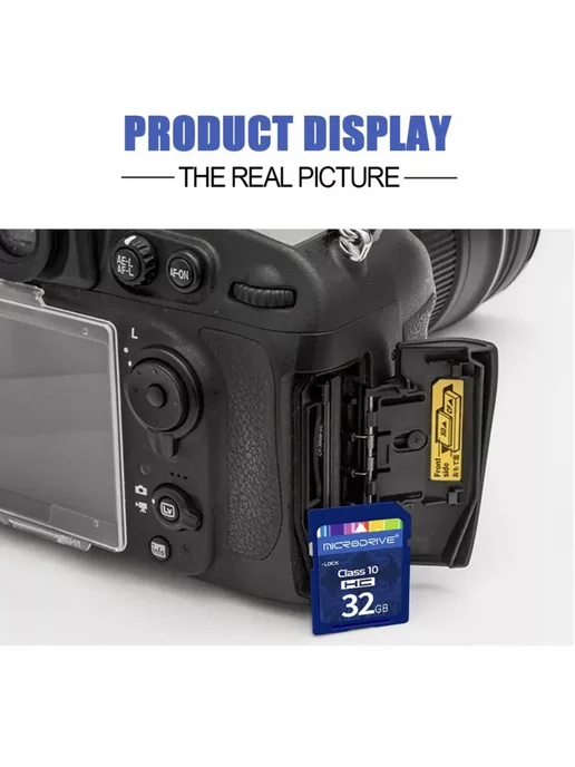 iTechMart Карта памяти 32 гб для фотоаппарата видеокамеры SDHC, 32 ГБ, фото 4