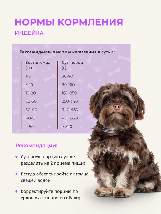 Сухой корм А-ВЕЛЕС-ХАН для собак, индейка, 4 кг, фото 5