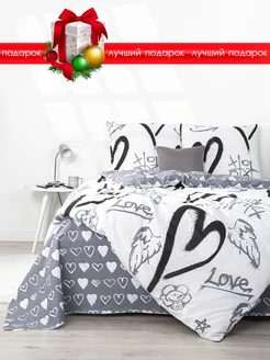 Постельное белье 2 спальное с евро Сон Cotton 287208667 купить за 1 807 ₽ в интернет-магазине Wildberries