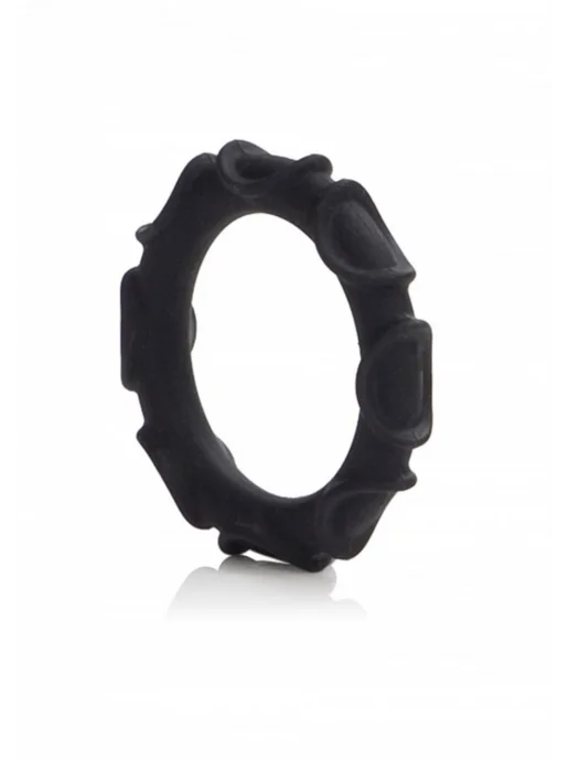 california exotic novelties Эрекционное кольцо ATLAS SILICONE RING, черный, фото 2