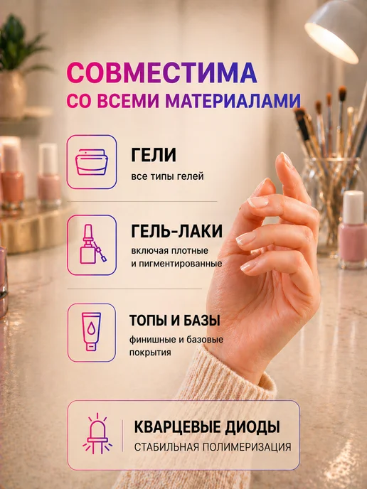 SUNUV Лампа для маникюра SUN 5 plus оригинал, голубой, фото 5