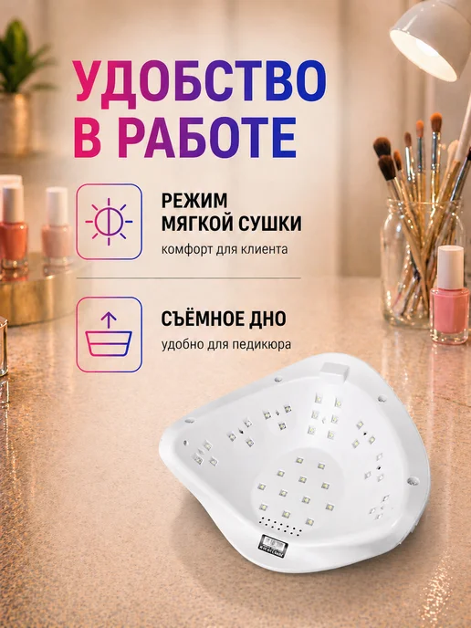 SUNUV Лампа для маникюра SUN 5 plus оригинал, голубой, фото 6