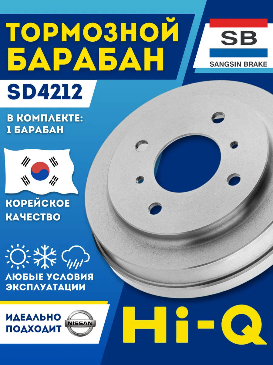 Тормозной Барабан Ниссан Альмера Классик Nissan Almera
