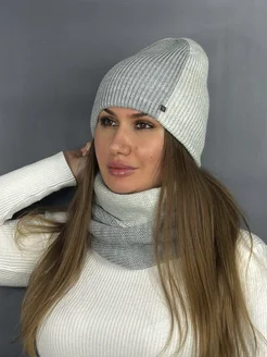 комплект шапка и снуд русский трикотаж 287283147 купить за 1 330 ₽ в интернет-магазине Wildberries