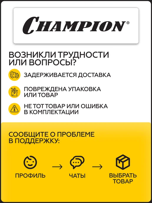 CHAMPION Шнек почвенный 250 мм 580 мм, 300 595, фото 6