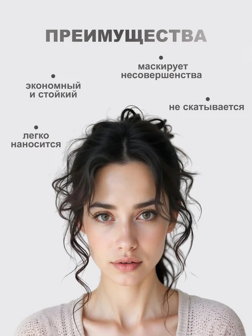 Luxevita Консилер для контуринга лица 02, бежевый, фото 4