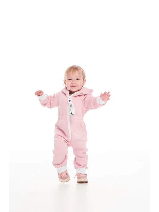 SAVA kids Комбинезон для девочки, белый, фото 3