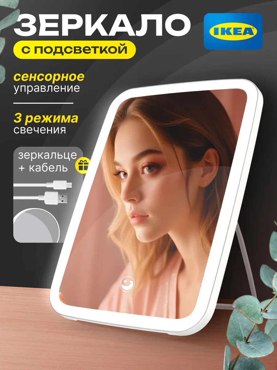 Зеркало с подсветкой...