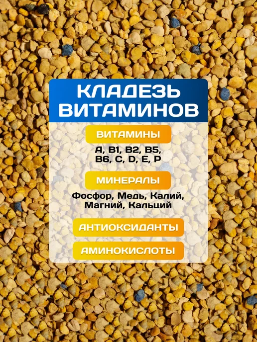 Белогорская пасека Пыльца пчелиная, белый, фото 3