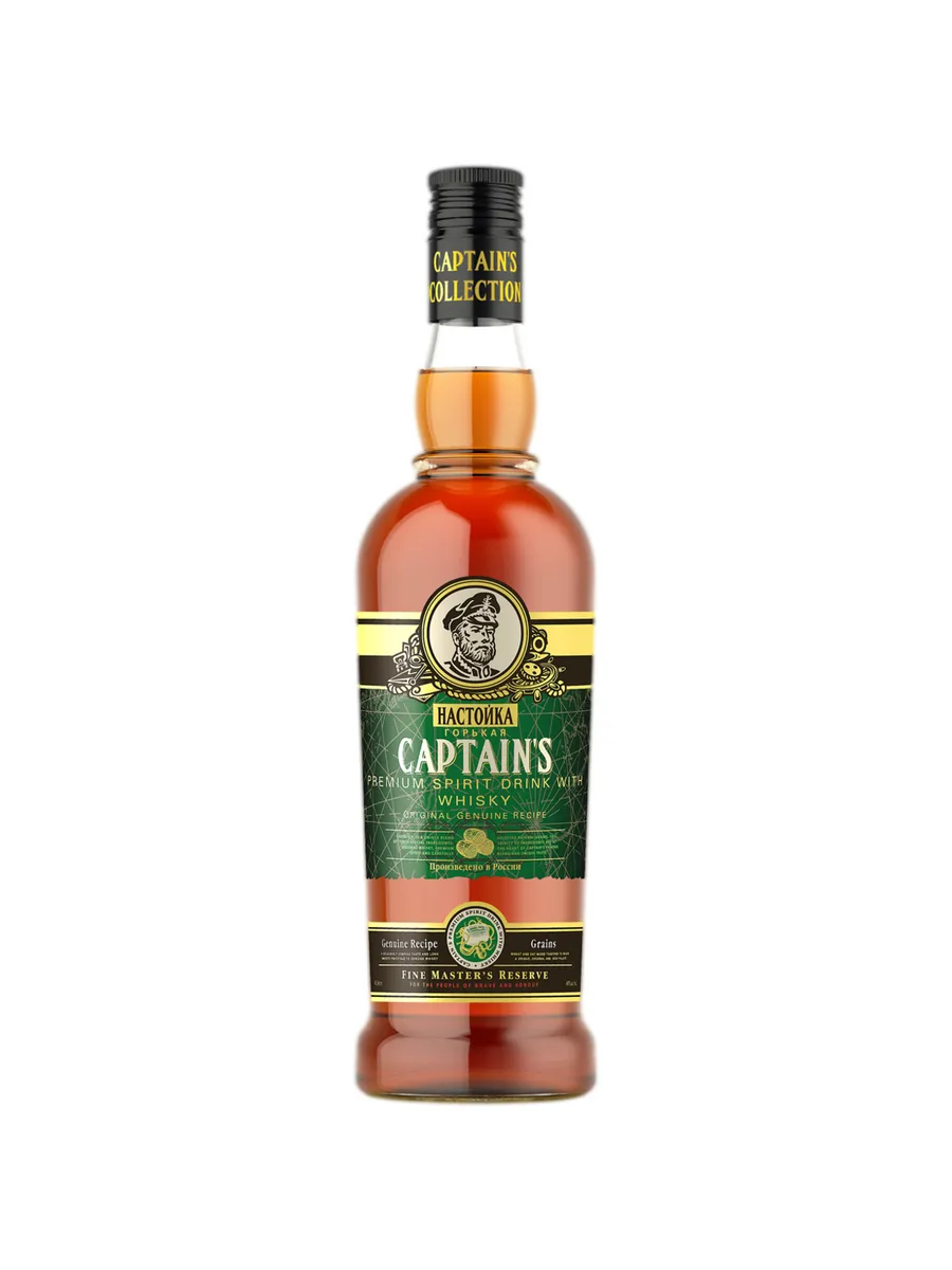 Настойка Captain's Whisky 0 5 л