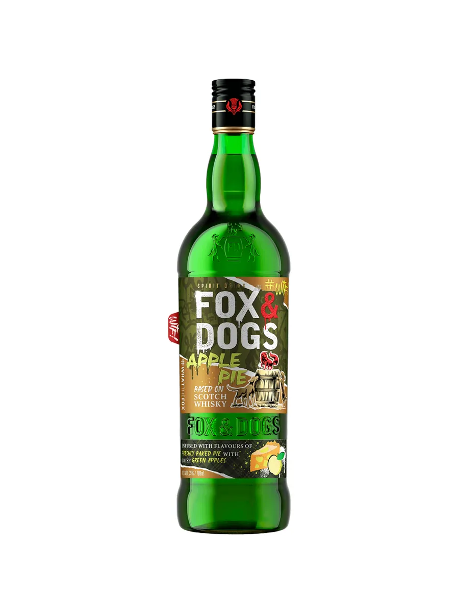 Напиток спиртной Fox & Dogs Apple Pie зерновой купаж 0,7 л