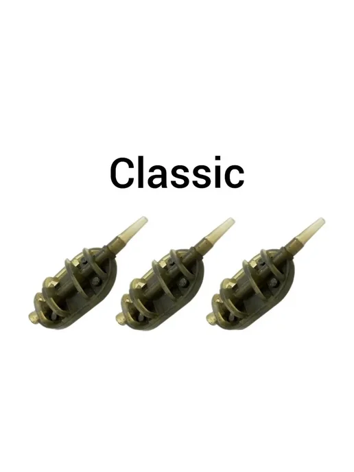 ORANGE Набор из 3 кормушек Classic Flat с вертлюгом № 4,60 гр,3 шт, 4,5 г, 3 шт, фото 4