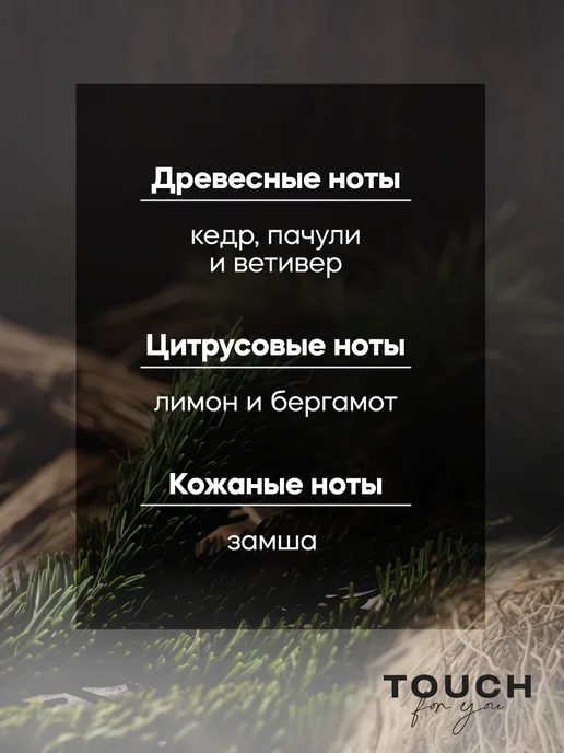 Touch For You Гель шампунь мужской парфюмированный 2 в 1 1000мл, 1000 мл, фото 2