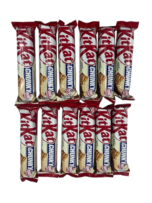 Kitkat Батончик КитКат в белом и молочном шоколаде, 12шт, 12 шт, фото 3