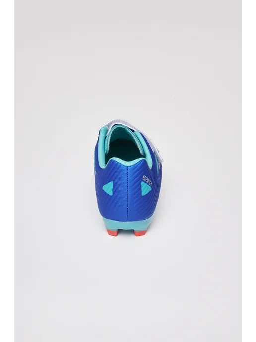 GLAVSPORT (ГЛАВСПОРТ) Бутсы футбольные с шипами без шнурков детские на липучке, голубой, фото 6
