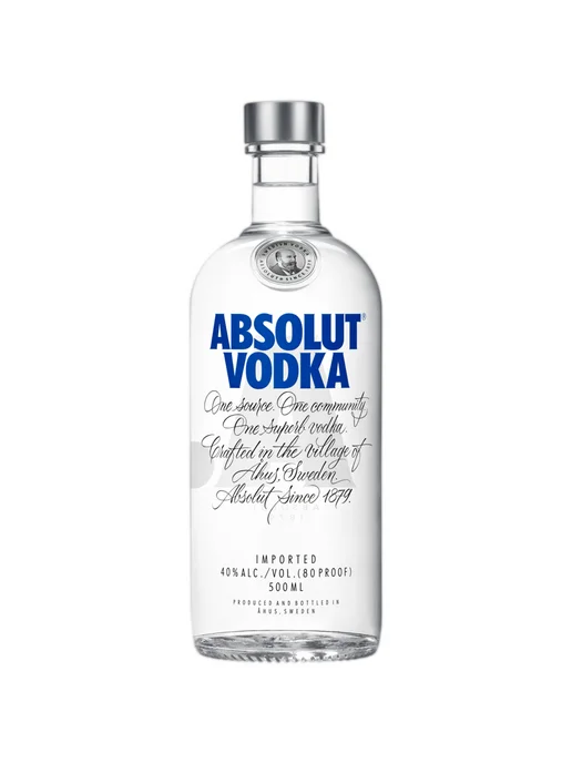 Absolut Водка 0,5 л, 500 мл