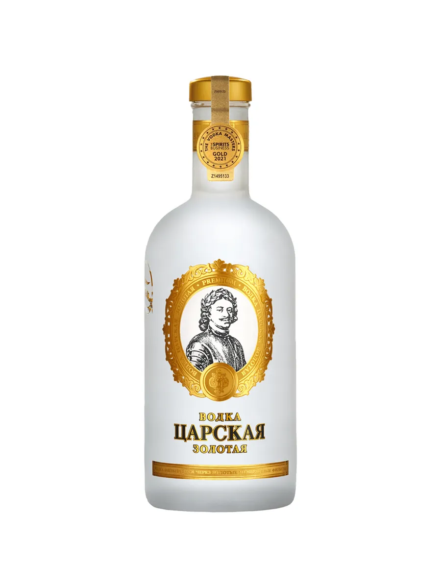 Водка золотая 0,7 л