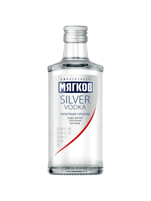 Водка Мягков Silver 0,25 л, 0,25 л