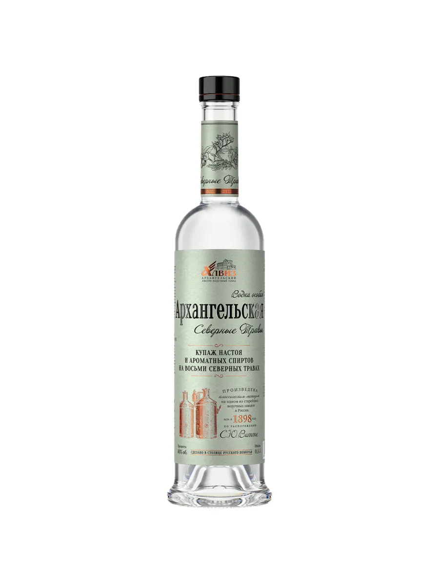 Водка Северные Травы 0,5 л