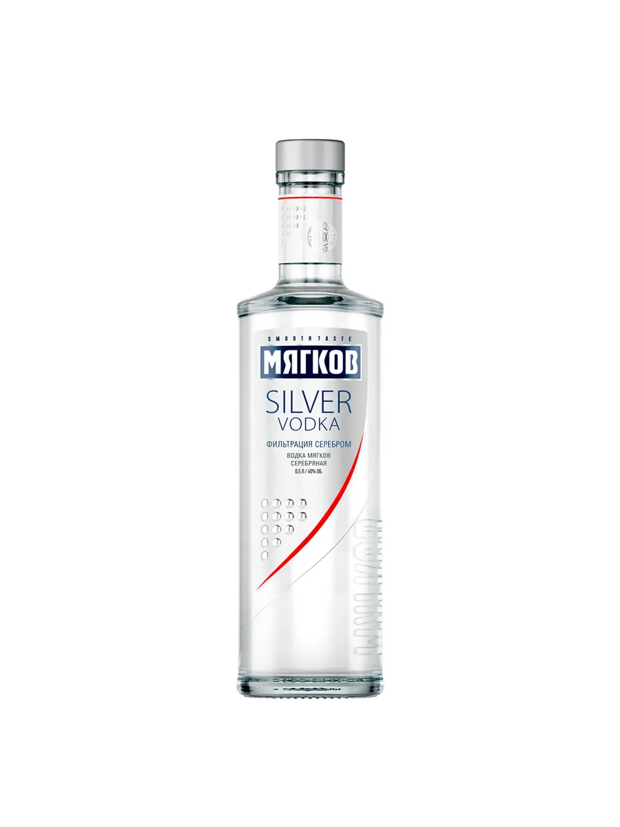 Водка Мягков Silver 0,5 л