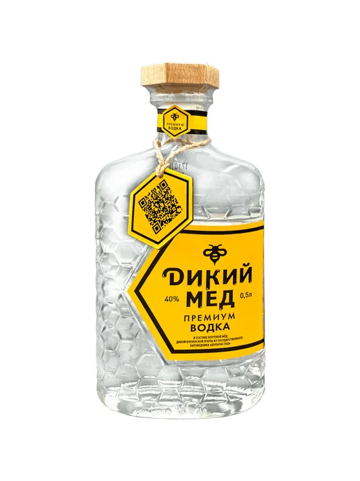 Дикий мёд Водка 0,5 л, 500 мл