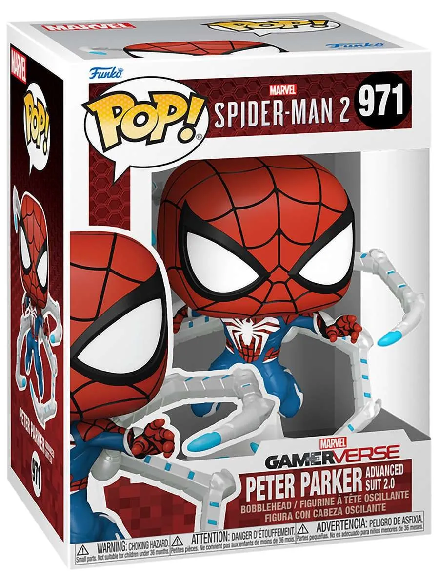 Фигурка Funko POP! Bobble Марвел Человек-паук 2 Питер Паркер