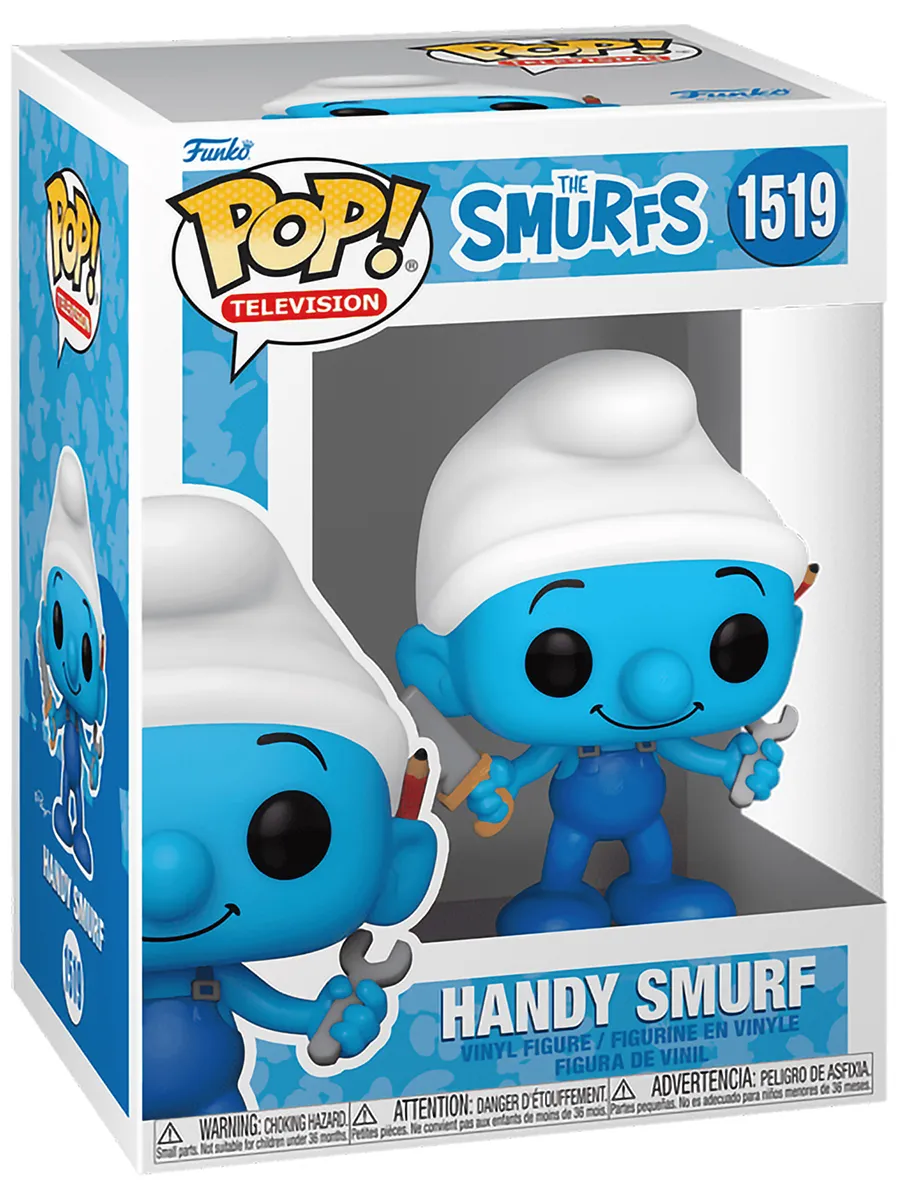 Фигурка Funko POP! TV Смурфы Handy Smurf (1519) 79258