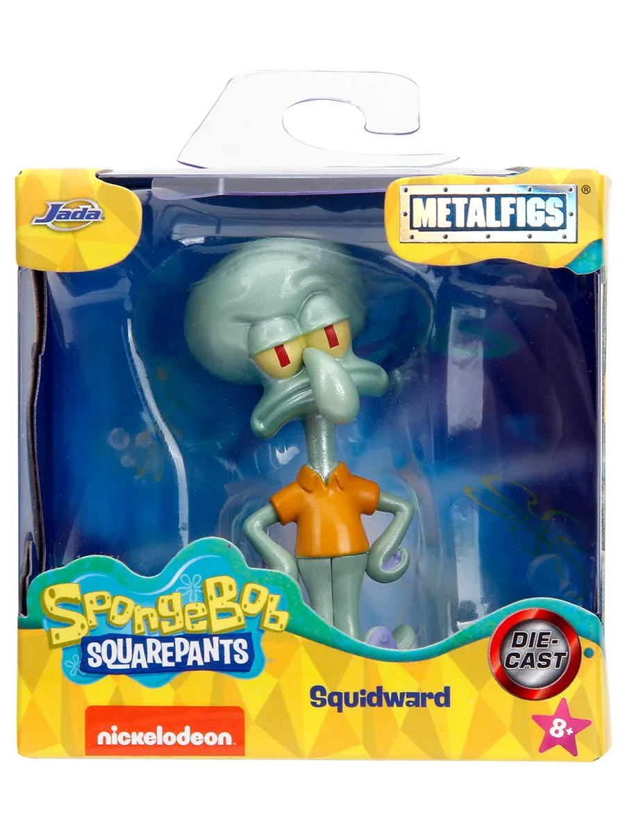 Фигурка Nickelodeon Спанчбоб Сквидвард 2.5