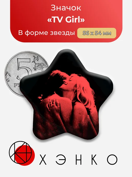Музыкальная группа TV Girl Значок