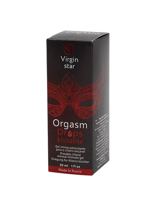 Tori Лубрикант Virgin Star Orgasm Drops Kissable Lubricant, вариант, фото 4