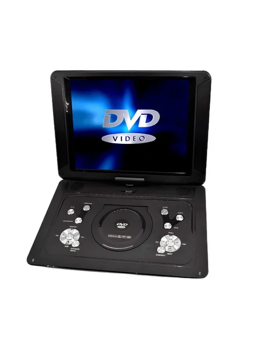 Eplutus Портативный DVD проигрыватель с экраном DVB-T2 1404T, Портативный плеер 16 дюймов, фото 3