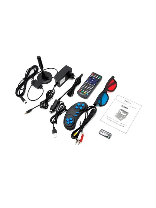 Eplutus Портативный DVD проигрыватель с экраном DVB-T2 1404T, Портативный плеер 16 дюймов, фото 5