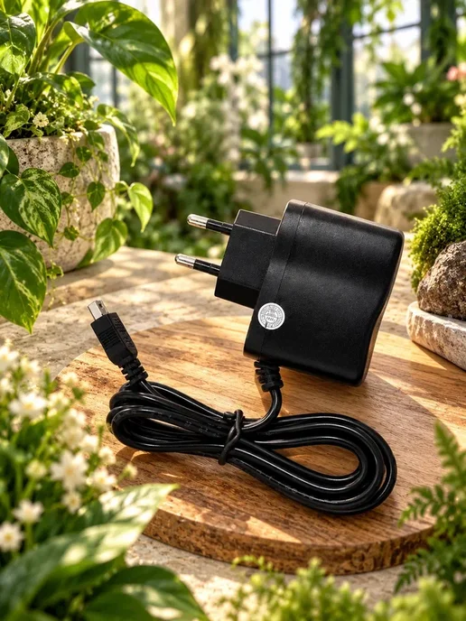 ПУЛЬТОВИК Блок питания miniUSB для Hamy 5V 600mA, черный, фото 4