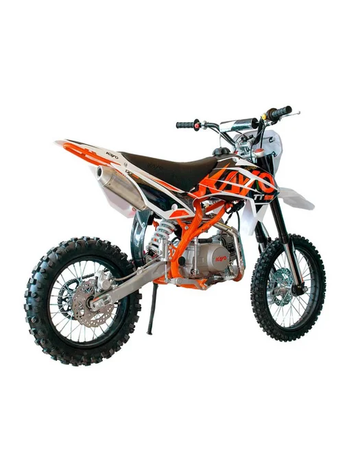 KAYO Питбайк BASIC K125EA 17 14 KRZ (эл. стартер), оранжевый, фото 4