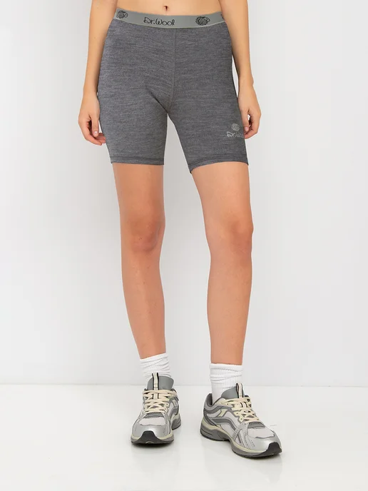 Dr.Wool Термобелье термошорты спортивные с шерстью Active, серый, фото 2
