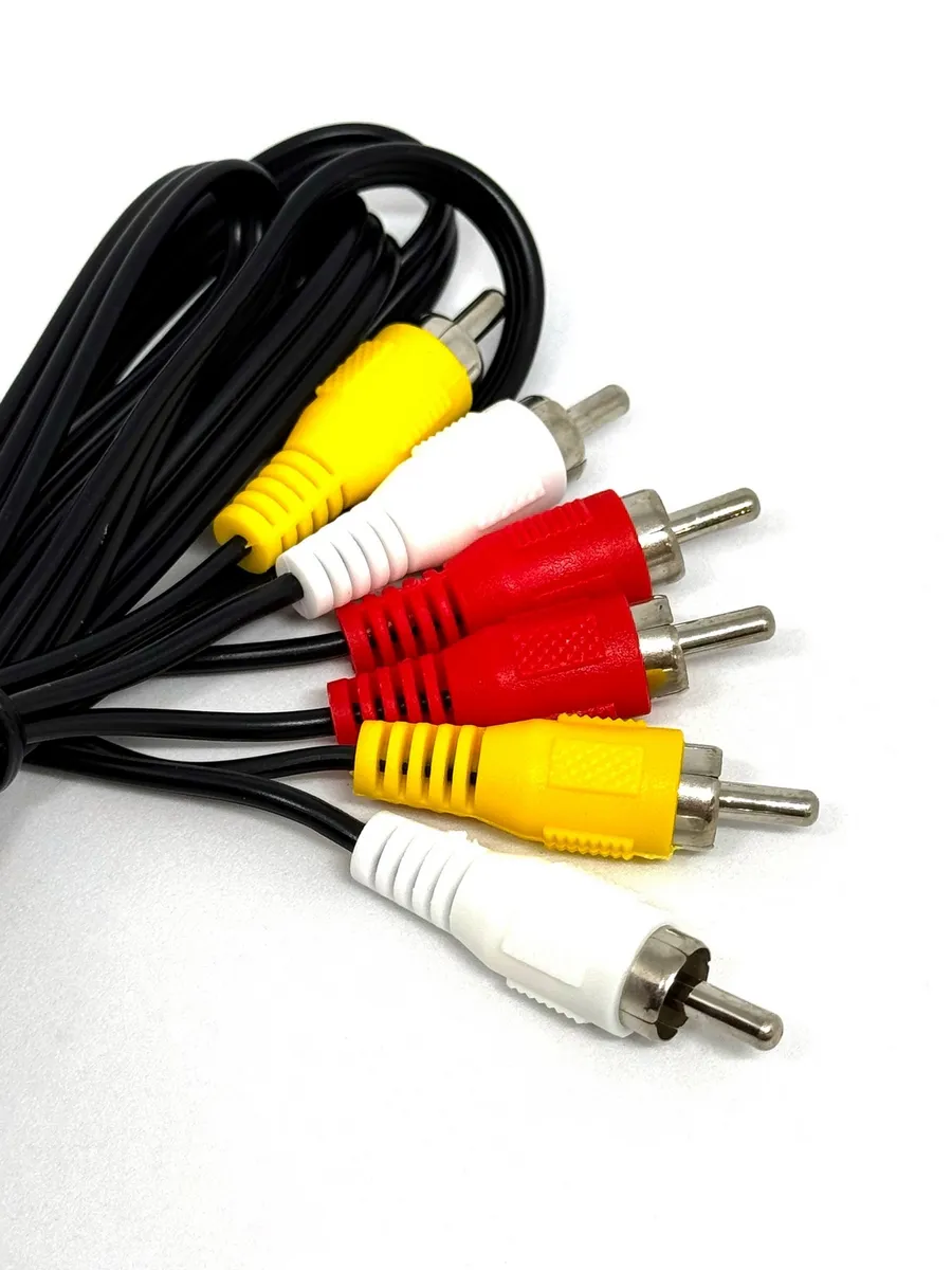 Аудио видео кабель 1,5м 3 х RCA
