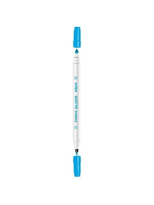 GIOTTO TURBO DOBBLE фломастеры двусторонние 10 цветов F424600, 10 цв., фото 4