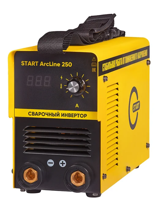 START Сварочный инвертор ArcLine 250, желтый, фото 4