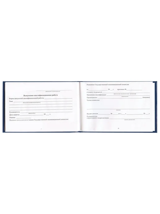 STAFF Бланк документа "Зачетная книжка для ВУЗа", 101х138 мм, STAF, 101x138 мм, фото 3