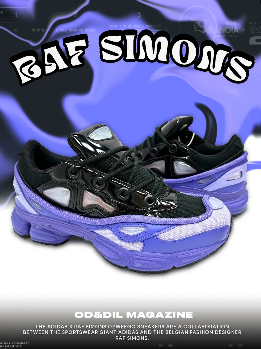 Кроссовки Adidas Raf Simons Ozweego 3 'Purple Black' adidas