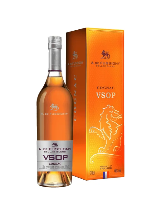 A.de Fussigny Коньяк A. de Fussigny Cellar Blend VSOP 0,7 л в упаковке, 700 мл