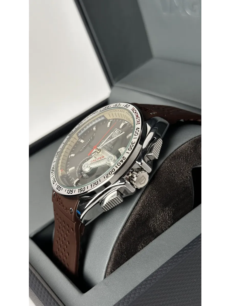 Часы TAG Heuer коричневые