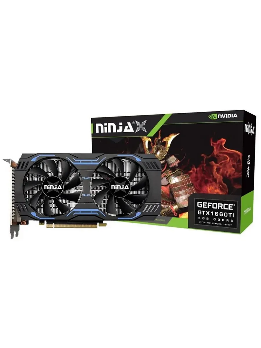 Видеокарта GTX1660Ti 6GB PCIE NK166TI66F 6GB