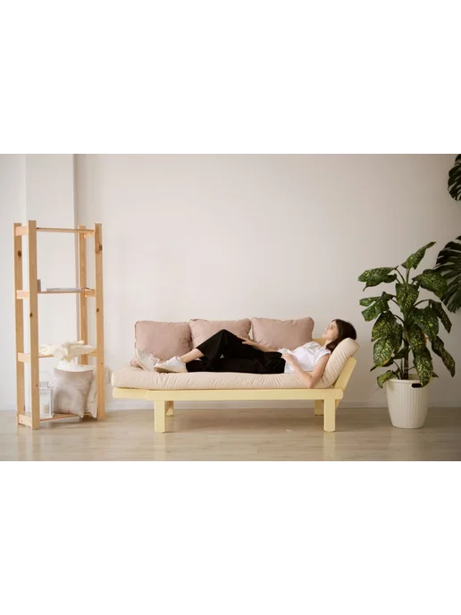 Soft Element Садовый диван Эльф-С на террасу и веранду, для дачи, зеленый, фото 6