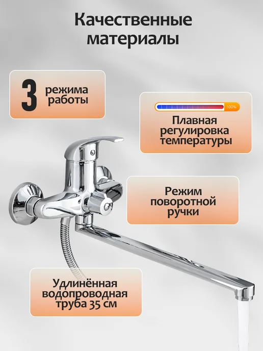 Душевая система с тропическим душем, вариант, фото 3