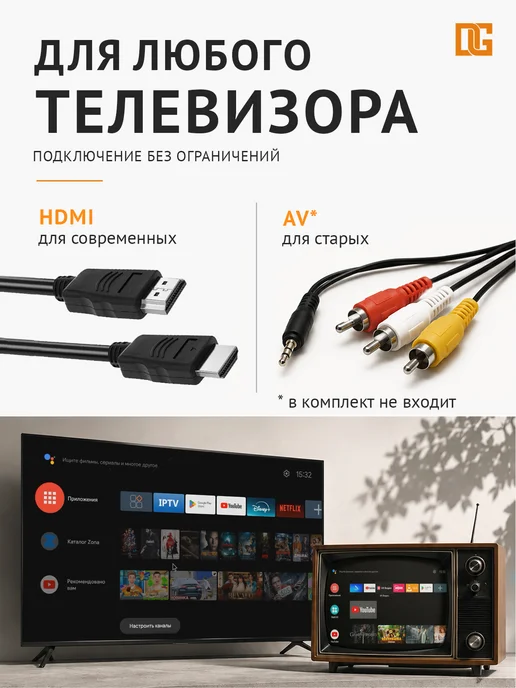 DGMedia Игровая приставка S5 смарт тв Android 2 8 Гб с wi-fi, 8 ГБ, фото 5