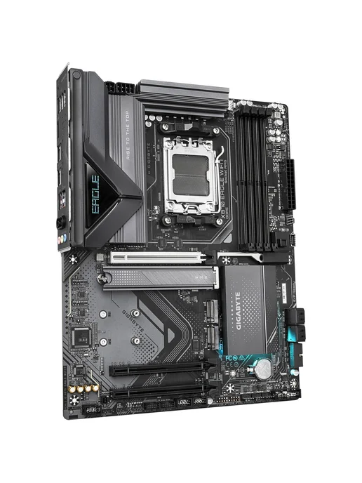 Материнская плата GIGABYTE X870 AORUS ELITE WIFI7 ICE, AM5, DDR5, WiFi, ATX, EAGLE WIFI7 AMD ATX, фото 6