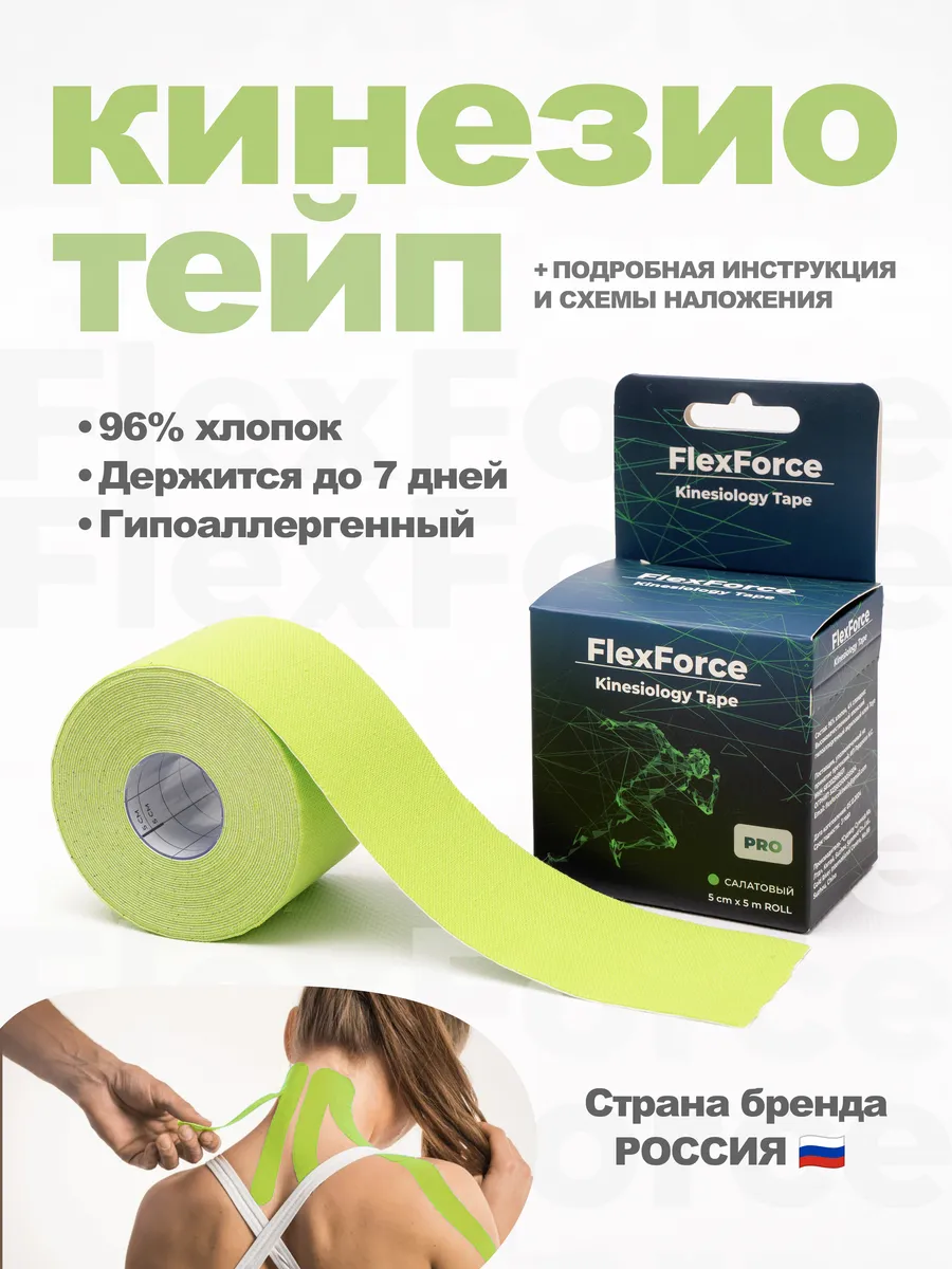 Кинезио тейп для лица и тела