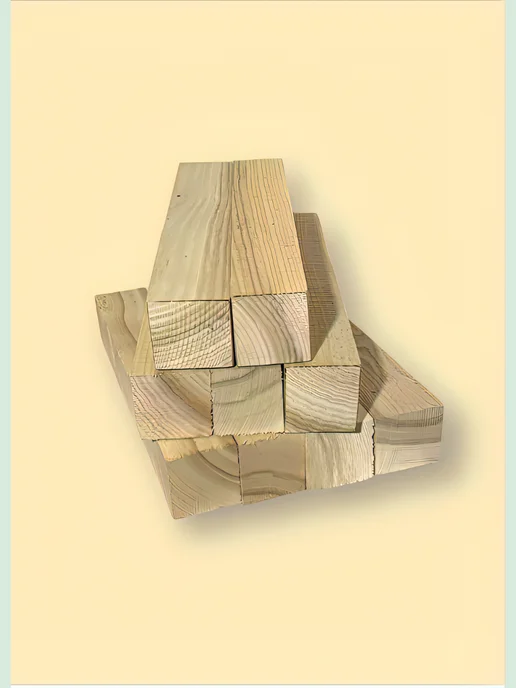 Ясень плашки 50х7х5 см 4 шт, 30x5x5 см, 5 кг, фото 2